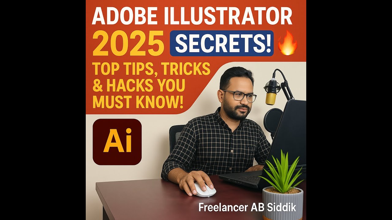 Adobe Illustrator 2025 Secrets! 🔥 Top Tips, Tricks & Hacks You MUST Know!
