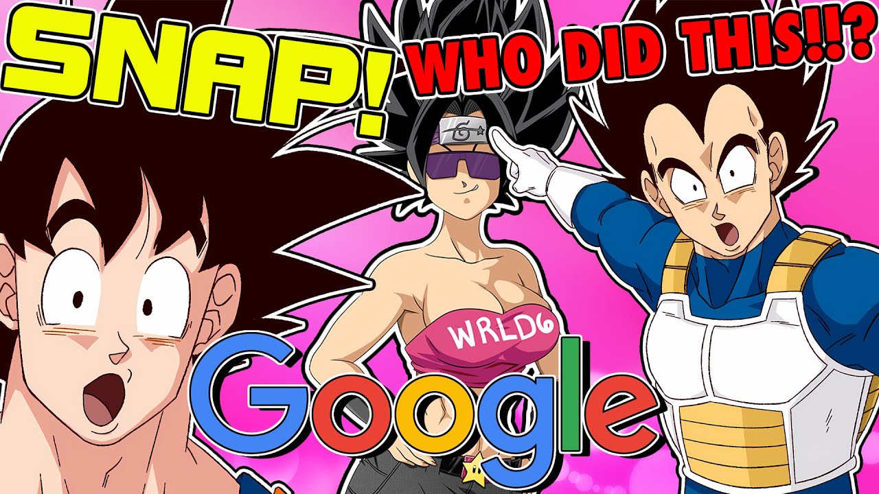 Vegeta And Goku Google Themselves For 1 Hour