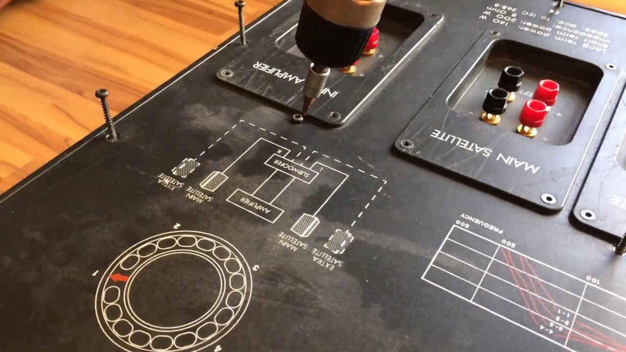 Разборка и ремонт сабвуфера Jamo SW500 (disassemble and repair) - YouTube