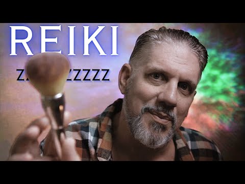 ASMR Reiki Sleep Vibrations (Powerful Triggers!) ⭐ Soft Face Brushing ⭐ Negative Energy Removal & 😴