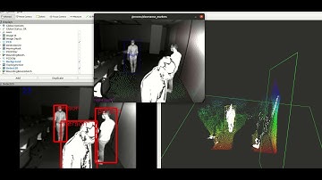 3D people detection and tracking