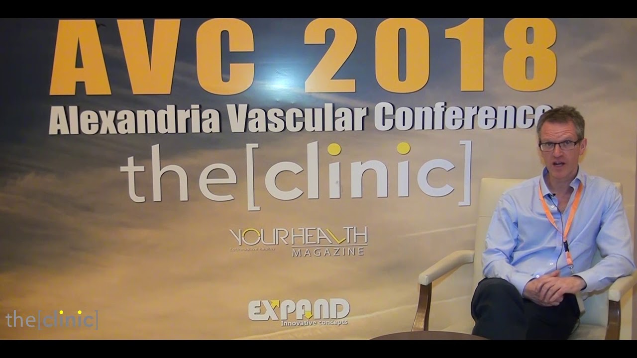 Prof. Alistair McCleary talks about vascular surgery. YouTube