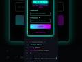 Modern Login Page Design Using HTML CSS 😍 #WebDesign #Viral #youtubeshorts