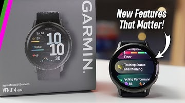 Garmin Venu 4 First Impressions! The Fitness Smartwatch Has Changed...
