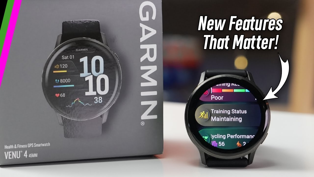 Garmin Venu 4 First Impressions! The Fitness Smartwatch Has 