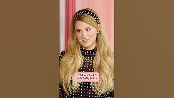 Bravery is committing to a white, see-through dress mid-cycle, and Mrs. Meghan Trainor DID THAT 👏👏👏