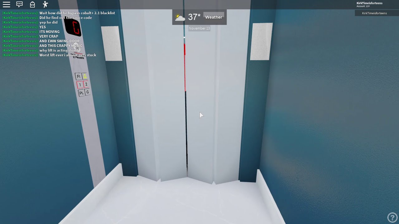 My Shit Experience In Dellios Elevators Roblox Youtube - roblox zeta elevator cobalt testing ii youtube