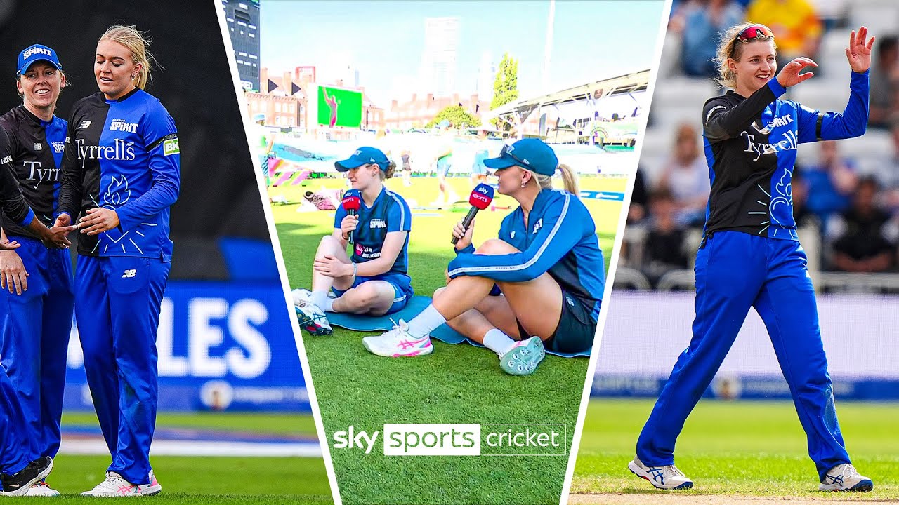 GET TO KNOW Sarah Glenn and Charlie Dean as they discuss The Hundred so far! 🔵