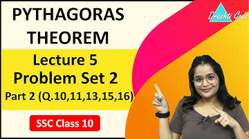 Pythagoras Theorem, lecture 5 | SSC Class 10 | Geometry Chapter 2 | Maharashtra state board |Maths-2