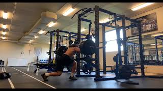 Grunting My Way Thru Some Dietz Squats
