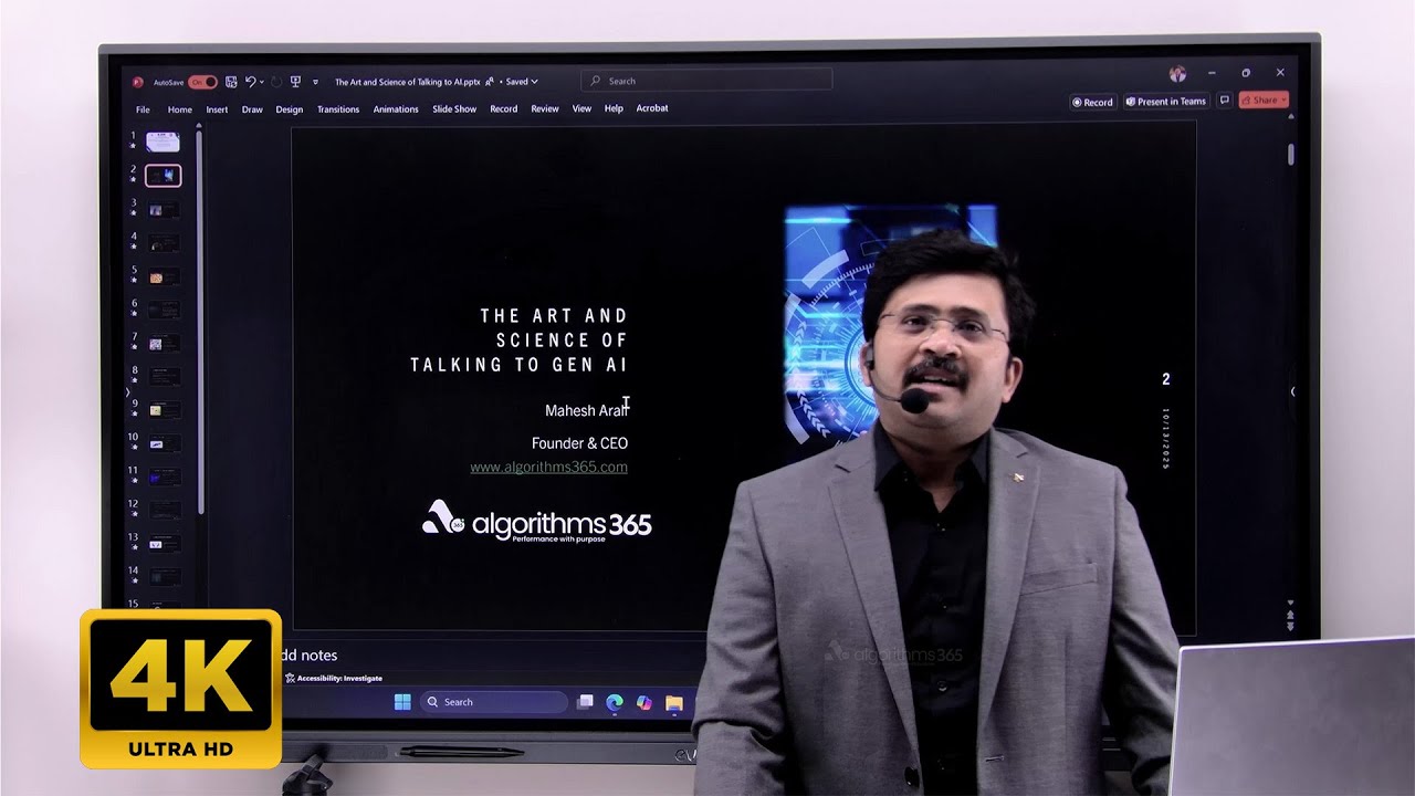 🎯The Art and Science of Talking to GEN AI | Master Prompt Engineering ...