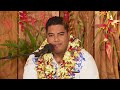 TALANOA: "Fua o te koli" Senisio Sialehaamoa et Fasitapu Halagahu.