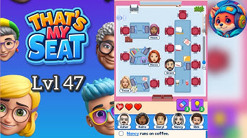 That’s My Seat – Level 47 Walkthrough & Answer | Mobile Logic Puzzle Game
