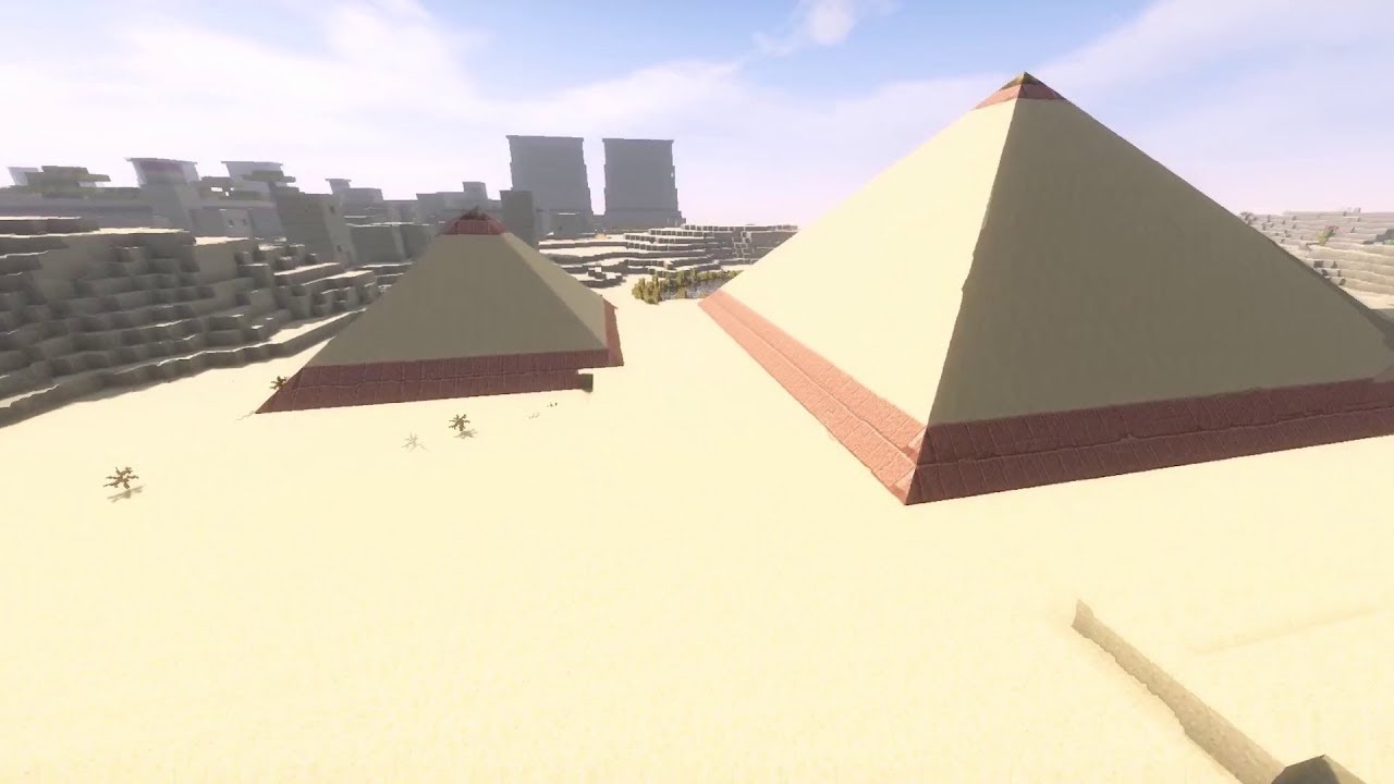 Epic Minecraft Timelapse - Aegyptus - Ancient Egyptian City - YouTube