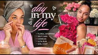 Day in My Life Vlog: shopping + flower bouquet essentials + girl talk