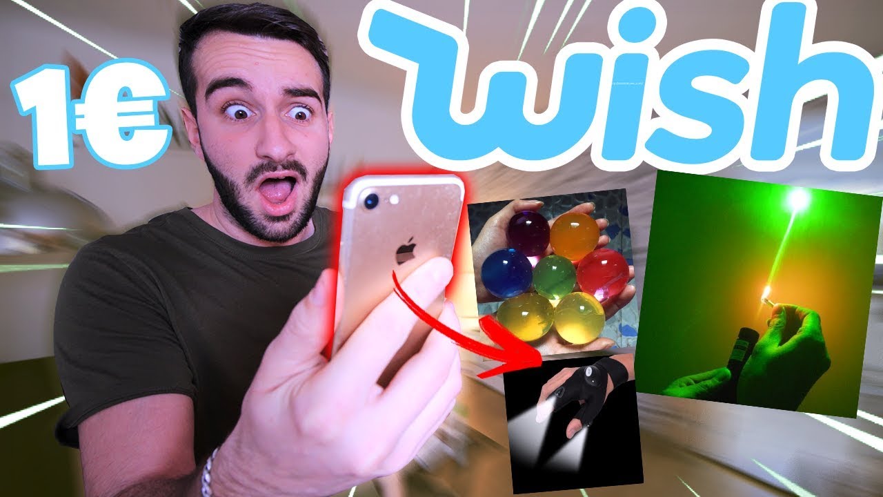 J’ACHÈTE DES OBJETS À 1€ SUR WISH !