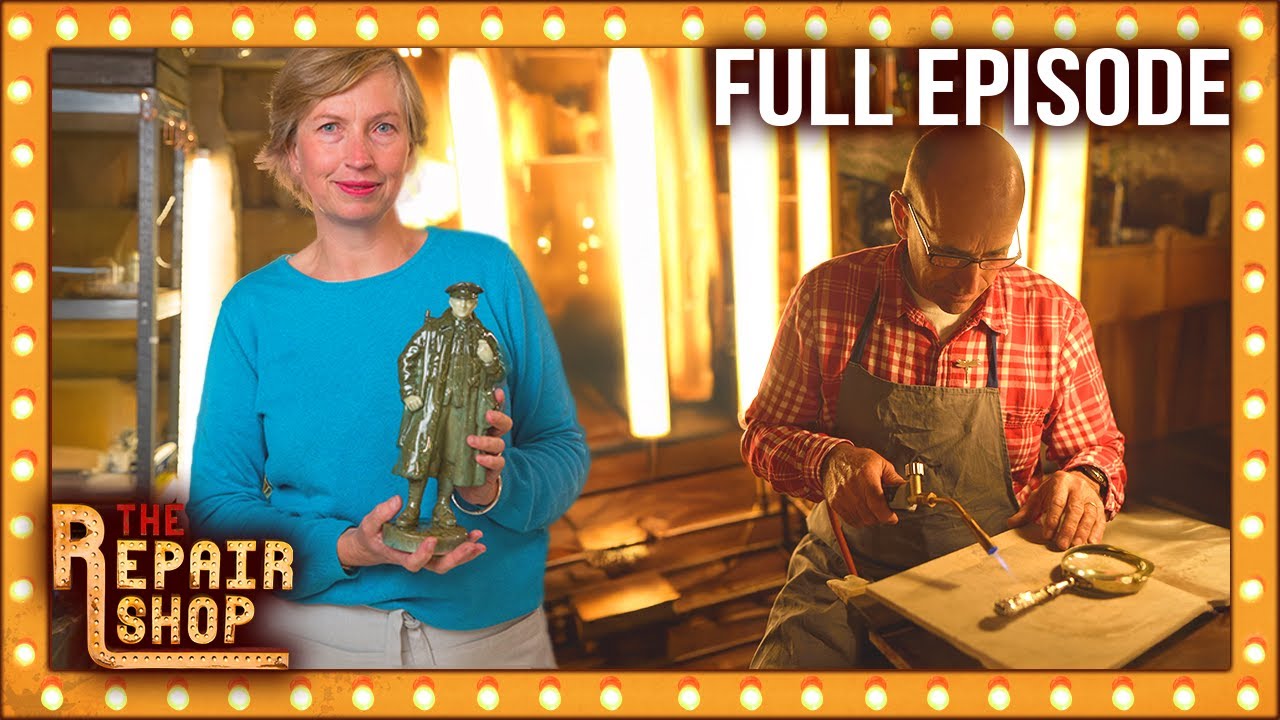 Grandmother Clock, Magnifying Glass & Blighty | Season 3 Episode 14 | The Repair Shop | Full Episode