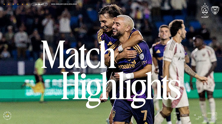 HIGHLIGHTS: LA Galaxy vs D.C. United | 7.12.25