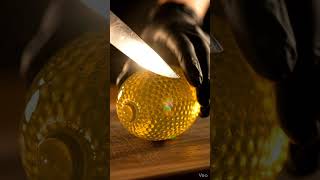 🍍 Perfect Yellow Pineapple Cutting ASMR ✨ | Quantum Clips