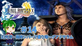 【FF10/PS2】初見!のんびり進むゆったり実況#14 幻光河・南側シパーフ乗り場~グアドサラム【遠野メイジー】