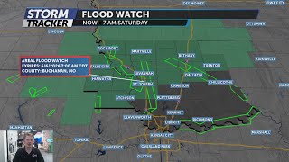 Tracking a steamy and stormy weekend, scattered severe risk Friday night