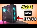 The $590 CoD WARZONE 1600 AF "ULTIMATE Budget" Gaming PC