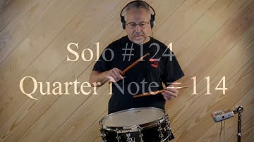 Wilcoxon Solos 123 & 124 from The All American Drummer