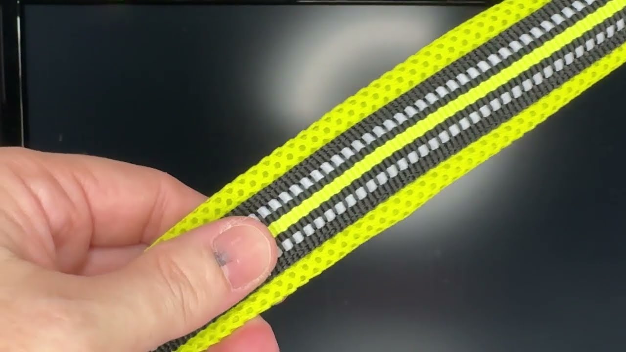 Truelove Dog Collar Reflective Duraflex Buckle,High Grade Nylon Webbing No Choke Basic Collars