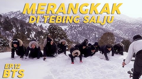 Fighting, Crawling on a Snow Cliff Until Slipping - BTS Ziggy Zagga Diary