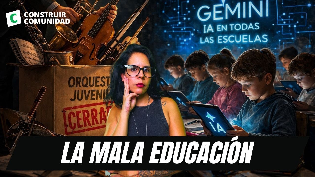 JORGE MACRI CIERRA ORQUESTAS Y LE DA IA A LOS NIÑOS EN LAS ESCUELAS 