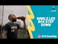 Single leg box step down tempo   1080p