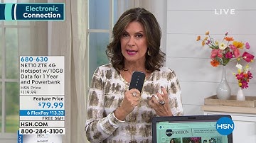 NET10 ZTE 4G NoContract Hotspot w/10GB of Data for 1 Yea...