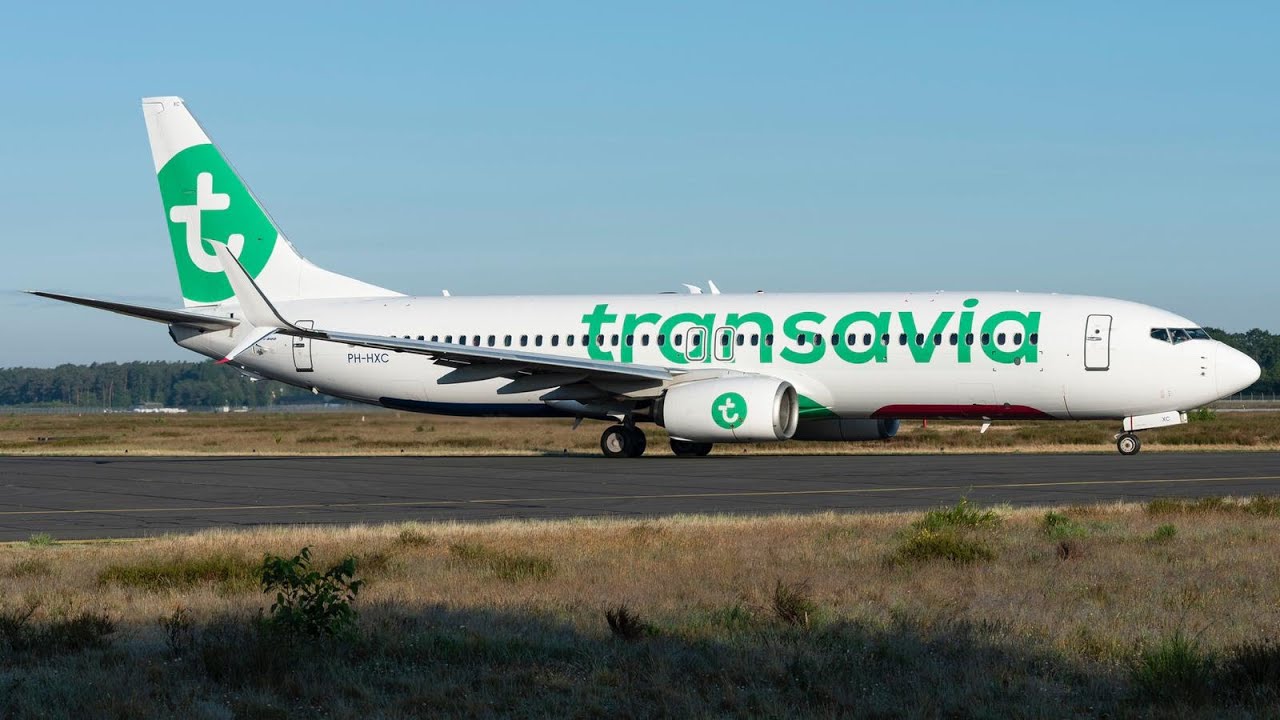 Transavia Charterflight from Ibiza [B737-800 - PH-HXM]