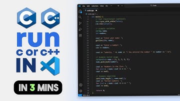 How to Setup C/C++ in Visual Studio Code - Run C/C++ in VS Code