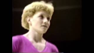 KRISTIE PHILLIPS, THE ALL-AMERICAN GYMNASTICS SENSATION OF 1987. Story and Video