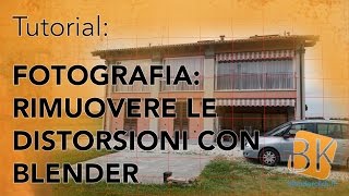 Fotografia: rimozione della distorsione con Blender [ITA] screenshot 1