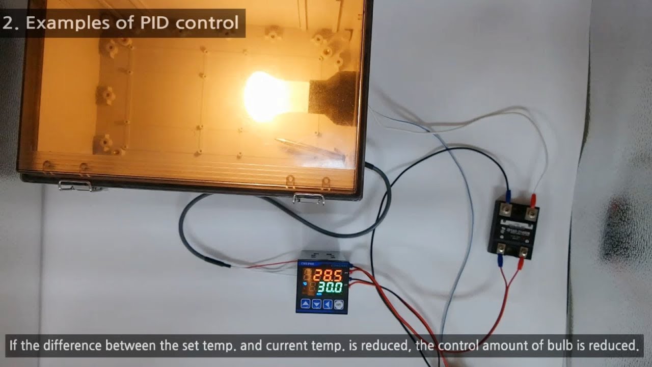 PID Temp. controller CNT-P400 / (Part2) How to control temperature with ...