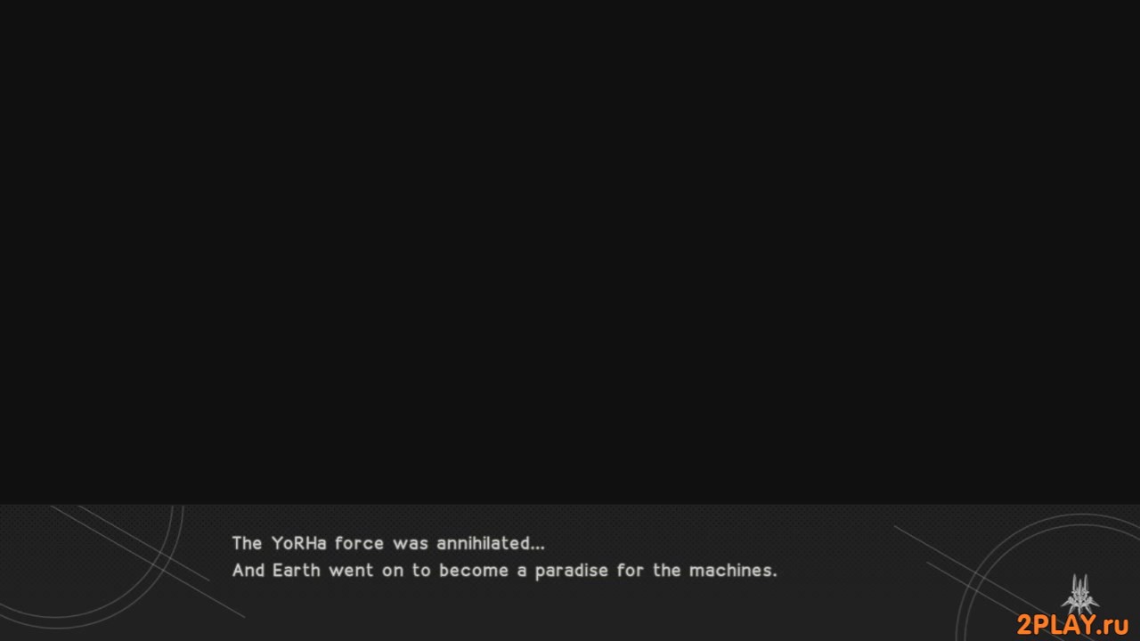 Nier : Automata | W ending \ W концовка - broken [W]ings
