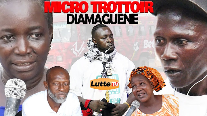 Diamaguene - Micro Trottoir : Réaction à chaud des supporters après le Face2Face Siteu - Modou Lô