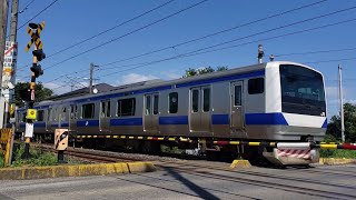 [試8124M]E531系K551編成KY出場試運転(郡山ー勝田)@矢吹ー泉崎