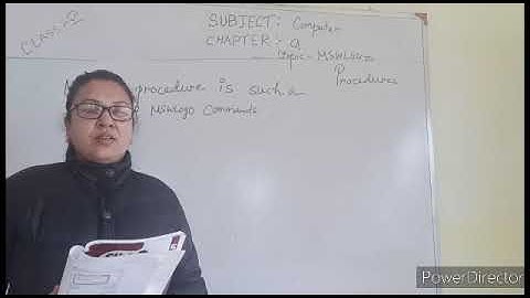 class 5 Computer chapter 9 part 1