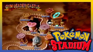 Pokémon Stadium - Gym Leader Castle - Full Game Walkthrough / Longplay (N64) Full HD 60ᶠᵖˢ