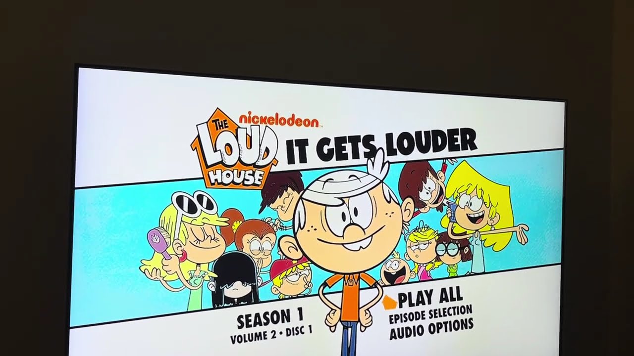Review of The 2021 DVD Opening of The Loud House It Gets Louder