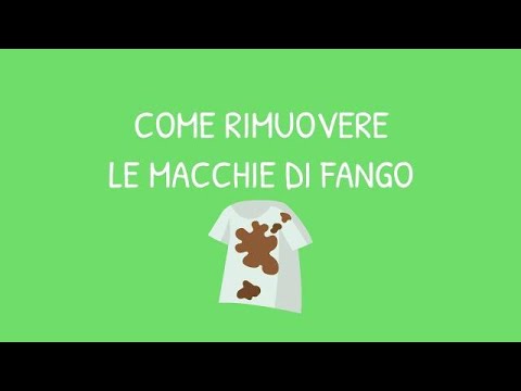 Video: Come rimuovere le macchie di fango?