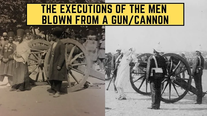 The Executions Of The Men Blown From A Gun/Cannon - DayDayNews