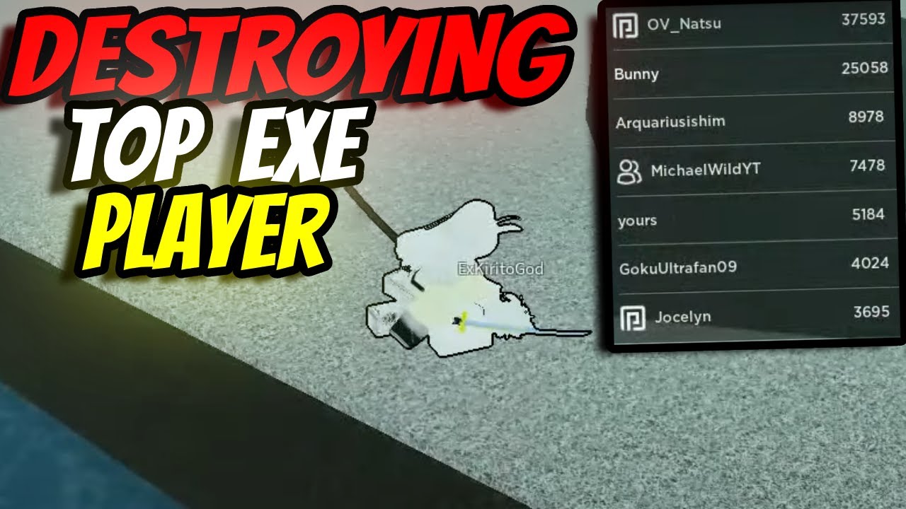 BUNNY DESTROYS TOP EXECUTION PLAYER IN ROGUE DEMON