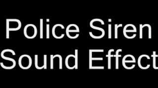 Police Siren Sound Effect Noise Audio Animations Video Games Emergency screenshot 4