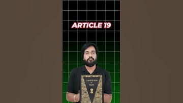 Article 19 #shorts #trending #shortsvideo #shortsfeed #youtubeshorts  #constitution #upsc #law