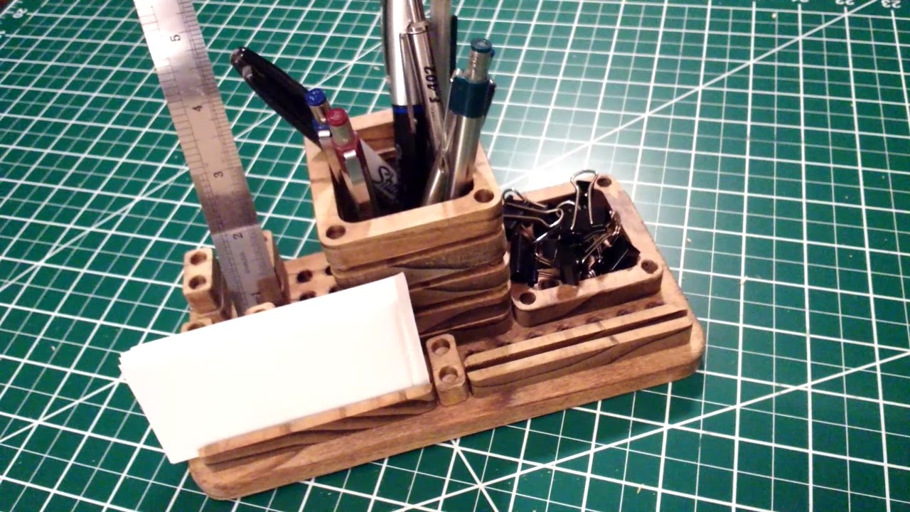 Modular desk organizer YouTube