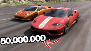 50.000.000 EN PAHALI ARABAYLA KAPIŞTIK part 2 - Forza Horizon 5